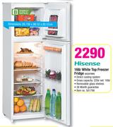 Hisense 168L White Top Freezer Fridge H220TWH