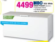 KIC 553L White Chest Freezer KCG 570 1