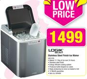 Logik Stainless Steel Finish Ice Maker LMI 015S