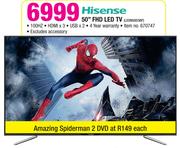 Hisense 50" FHD LED TV LEDN50D36P