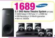 Samsung 5.1 DVD Home Theatre System HT E350