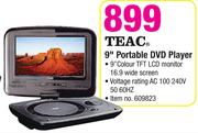 Teac 9" Portable DVD Player