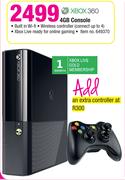 XBOX 360 4GB Console