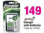 Energizer Charger With Batteries