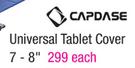 Capdase 7-8" Universal Tablet Cover Each
