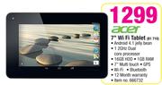 Acer 7" Wi-Fi Tablet B1 710