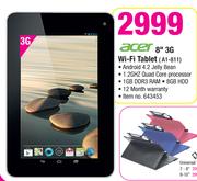 Acer 8" 3G Wi-Fi Tablet A1-811