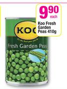 Koo Fresh Garden Peas-410g
