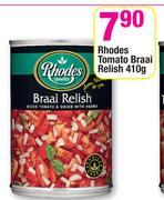 Rhodes Tomato Braai Relish-410g