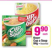 Knorr Cup A Soup Assorted-84g Each