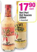 Veri Peri Hot Sauces Assorted-250ml Each