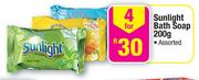 Sunlight Bath Soap Assorted-4 x 200g