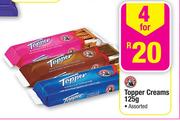 Topper Creams Assorted-4 x 125g