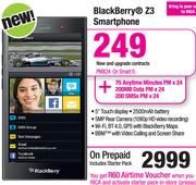 Blackberry Z3 Smartphone-On Smart S