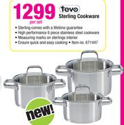 Tevo Sterling Cookware-Per Set