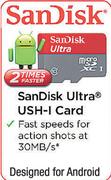 SanDisk 8GB Ultra USH-I Card