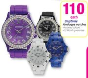 Digitime Analogue Watches Each