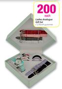 Ladies Analogue Gift Set Each