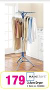 Mainstays 3 Arm Dryer-Each