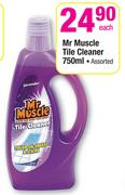 Mr Muscle Tile Cleaner Assorted-750ml Each