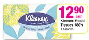 Kleenex Facial Tissues Assorted-180's Each