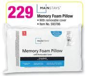 Mainstays Memory Foam Pillow