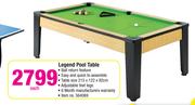 Legend Pool Table-Each