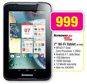 Lenovo 7" Wi-Fi Tablet A1000