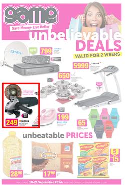 Game : Unbelievable Deals (10 Sep - 21 Sep 2014), page 1
