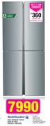 Kelvinator 400Ltr Mirror Finish Side By Side Fridge/Freezer