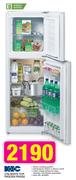KIC 170Ltr White Top Freezer Fridge