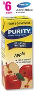 Purity Juice Assorted-200ml