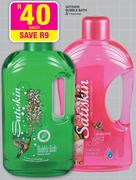 Satiskin Bubble Bath Assorted-2L Each