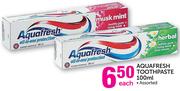 Aquafresh Toothpaste Assorted-100ml Each