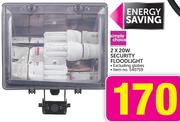 Simple Choice 2x20W Security Floodlight