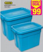 Addis 30L And 45L Blue Rough Tote Combo