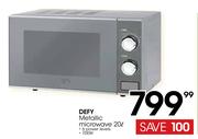 Defy 20Ltr Metallic Microwave