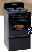Defy 4 Plate Stove 57Ltr Capacity Oven