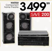 Matsui Component Home Theatre