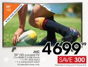 JVC 39" HD Curved TV