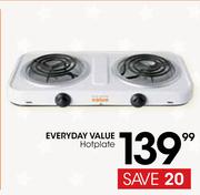 1Everyday Value Hotplate
