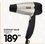 Everyday Value Hairdryer 1200W