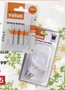 Everyday Value LED Bulb 5W BC Or ES-Each