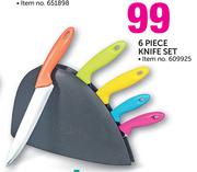 6 Piece Knife Set