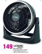 Logik 20cm Desk Fan