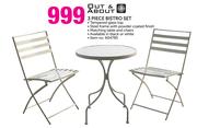 Out & About 3 Piece Bistro Set-Per Set