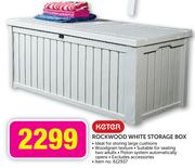 Keter Rockwood White Storage Box