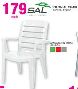 Sal Colonial Chair-Each