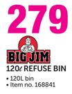 Big Jim 120L Refuse Bin