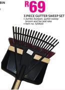 3 Piece Gutter Sweep Set